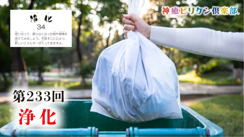 第233回 よくなるカード解説 No.34「浄化」の画像