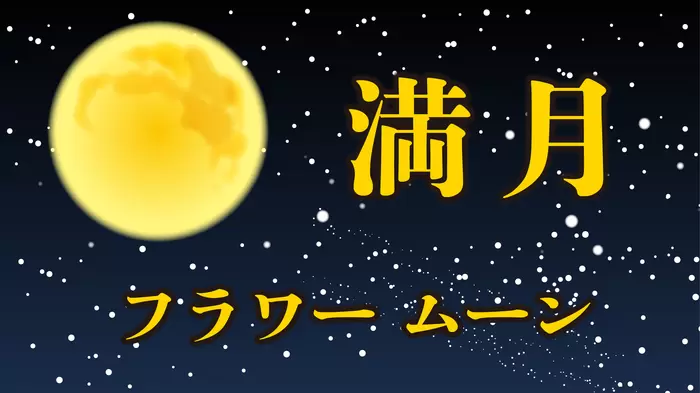 満月の画像