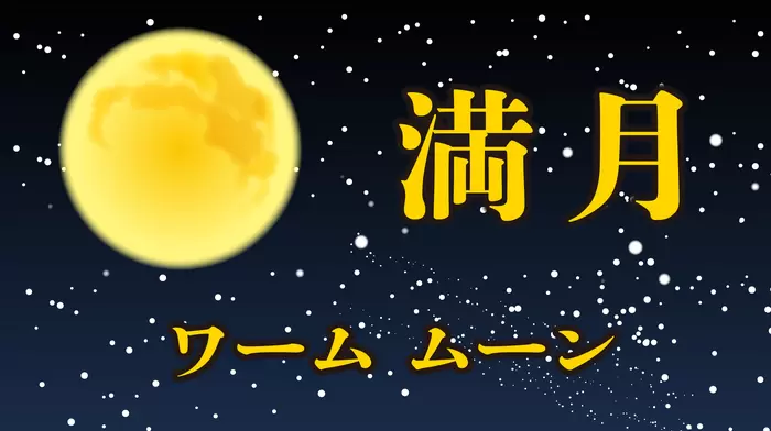 満月の画像